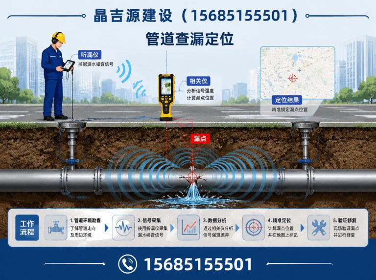 贵州贵州管道漏水检测展示图